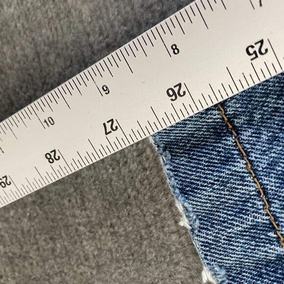 C/E By Current Elliott Extra Wide Leg Crop Jeans Women 31x27 Casual Loose - Picture 8 of 8